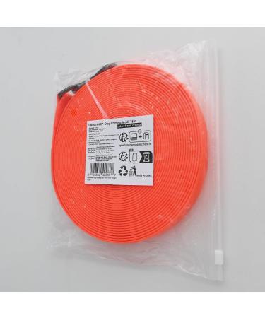 Looxmeer Rubberized Dog Tow Lines - 3m to 30m Leashes for Small & Medium Dogs | Neon Orange Practice Lines - Buy Online on SooperMarket.com