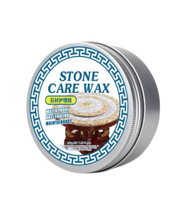 Stone Wax Polish 200g Stone Care Polish - Tile Care Product for Easy Maintenance Countertop Marble Stone Floors Stone Furniture Stone Walls Aezon Single Attribute