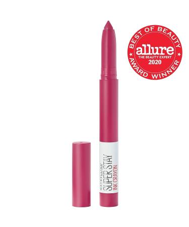 Maybelline SuperStay Ink Crayon Longwear Lipstick 0.04 oz - Treat Yourself - Buy Online on SooperMarket.com