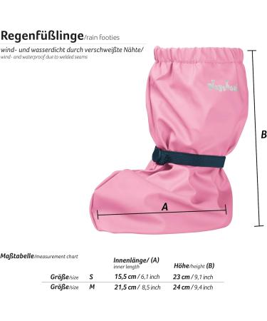 Playshoes Unisex Kid's Waterproof Footies: Pink Rosa, Size 14 - Buy Online on SooperMarket.com