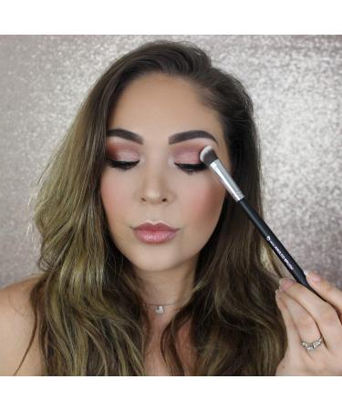 Mini Angle Kabuki Eyeshadow Blending Brush - Synthetic for Eyes, Brows, and Cheeks - Buy Online on SooperMarket.com
