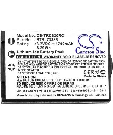 Battery Replacement for URC TRC-820 TRC-1080 RM-2 R100 - High-Quality Replacement Batteries for Remote Controls - Buy Online on SooperMarket.com