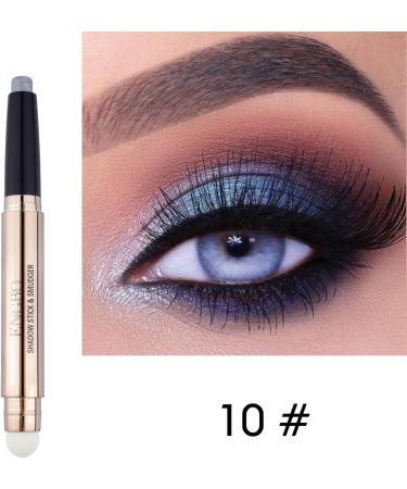 3 Pcs Eyeshadow Stick Set Reddhoon Shimmer Eye Brightener Stick Rotatable C-ream Eye Shadow Pencil Crayon Double Ended Eyeshadow Pencil with Soft Brush for Eye Makeup Set D - Buy Online on SooperMarket.com