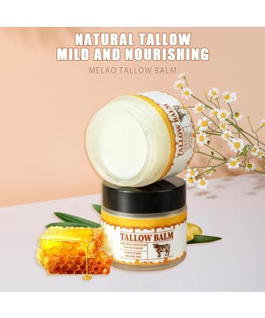 Premium Body Moisturizer - Deeply Nourishing Skincare Cream for Legs Abdomen & Buttocks - Tallow Cream Yellow - Elasticity & Hydration Boost - Buy Online on SooperMarket.com