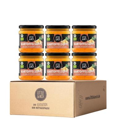 Little lunch organic potato soup with leek |Vegetable soup |100% organic quality |Vegan |Without added sugar |Lactose -free |No artificial additives |Without flavor enhancers |6 x 350ml