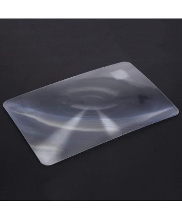 AIDIRui Magnifier Fresnel Lens Page 3X Magnifying Sheet 180x120x0.5mm - Buy Online on SooperMarket.com