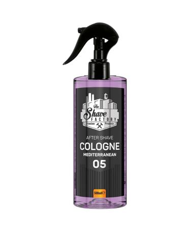 the shave factory Pump Spray After Shave Cologne - Aftershave Cologne Aftershave For Men (05 Mediterranean)