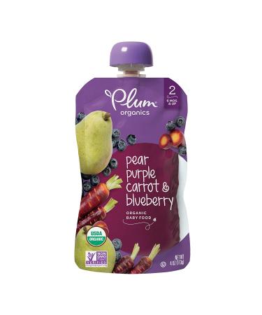 Plum Organics Stage 2 Baby Food Pouch Variety Pack | Fresh Organic Fruit & Veggie Blend | 4oz, 18 Pack | Babies, Kids, Toddlers - Buy Online on SooperMarket.com