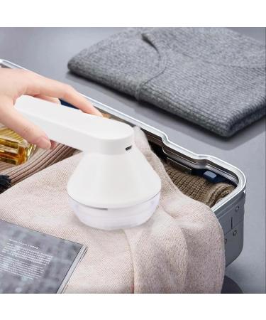 Portable Fabric Lint Shaver | Rechargeable Sweater Defuzzer & Hairball Eliminator | Travel-Friendly Pilling Remover - Buy Online on SooperMarket.com