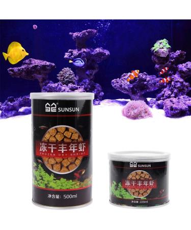 for Turtle Food Dried Freeze Shrimp Eggs for Ornamental Fish Water Turtles Small Pets 220ml 500ml Sealable Can Style2 - Buy Online on SooperMarket.com