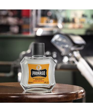 Proraso Beard Balm - Wood & Spice | 2x100ml | Fragrant Soothing & Protective | Made in Italy | International Shipping - Buy Online on SooperMarket.com