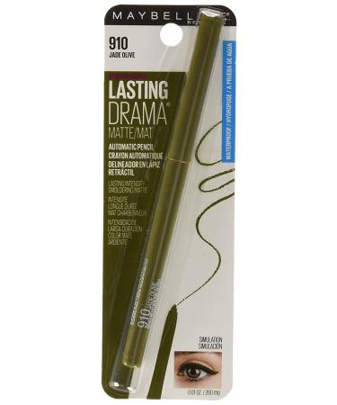 Maybelline Lasting Drama Matte Automatic Pencil 910 Jade Olive - Buy Online on SooperMarket.com