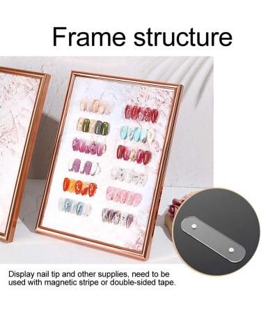 Nail Art Showing Holder Acrylic Nail Art Display Holder Nail Art Color Chart Display Board Stand Nail Tip Gel Polish Color Display Card Frame - Buy Online on SooperMarket.com