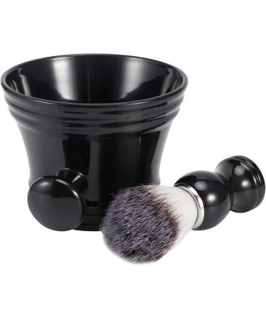Alvinlite Beard Brush - Portable Travel Shaving Brush & Soap Dish for Men's Beard Care | Ideal Facial Cleaning Tool - Buy Online on SooperMarket.com