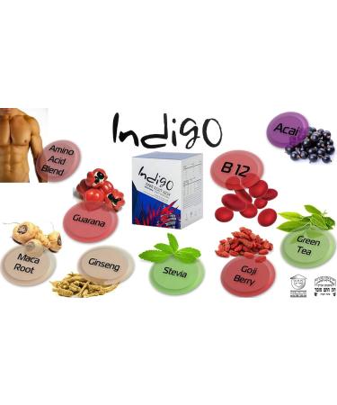 Indigo Energy Blend Delivers Hours of Natural Long-Lasting Energy with No Adverse Side Effects - Buy Online on SooperMarket.com