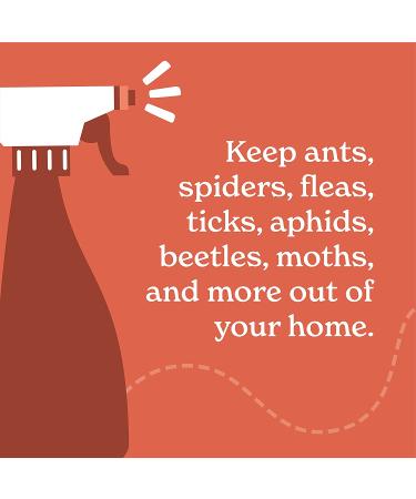 Vine Homecare Indoor Pest Control Spray 32oz - Repels Moths, Fleas, Ticks, Spiders, Ants & More - Natural Non-Toxic Formula for Quick and Easy Pest Control - Safe Around Kids & Pets - Buy Online on SooperMarket.com
