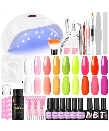 Set for Nail All For Manicure Gift Starter Kit Home DIY Set1