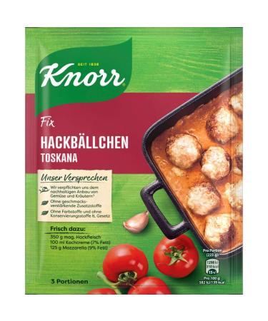 KNORR FILM MISS MISS HACK BELD TOSCANA for a delicious dish with minced meat without flavor -reinforcing additives 39 g 1 piece