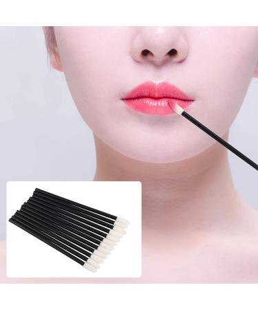 400PCS Disposable Lip Brushes - Makeup Applicators for Lipstick and Lip Gloss - Beauty Tool Kits in Black - Buy Online on SooperMarket.com
