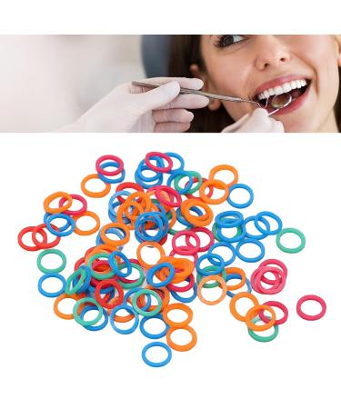 Colorful 1/4 Inch Orthodontic Elastic Bands - 3.5oz Dental & Pet Grooming Rubber Bands - Buy Online on SooperMarket.com
