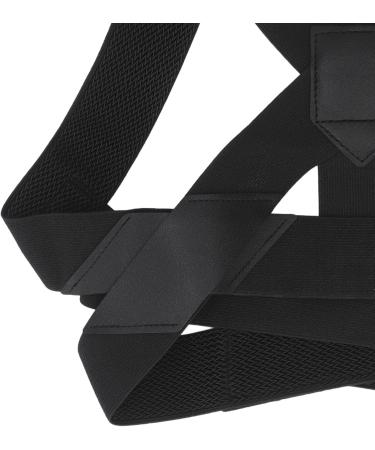 Orthodontic Back Support Belt | Lumbar Support for Men & Women | Size M | Hump Relief | Black - Buy Online on SooperMarket.com
