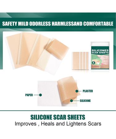 4-Pack Ultra Thin Scar Covering Tape for Comfortable Skin Concealment - Buy Online on SooperMarket.com