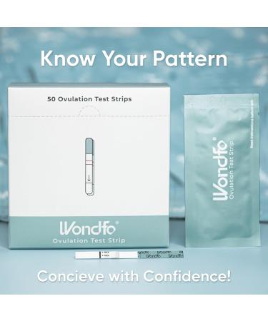 Wondfo Ovulation Test Strips 25 pack - Rapid Test Detection for Home Self-Checking Urine Test Simple Accurate and Reliable 1 count (Pack of 25) - Buy Online on SooperMarket.com