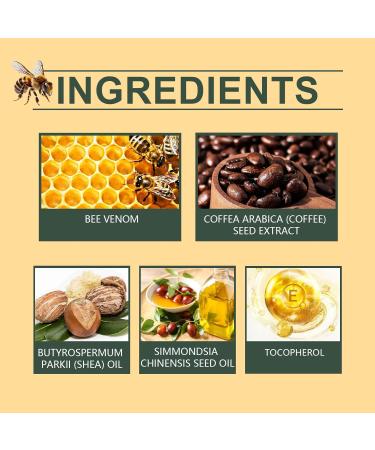 Shop Bee Venom Cream - New Zealand Moisturizer with Peptides & Coffea Arabica - Anti-Aging Hydrating Firming Collagen Booster - Buy Online on SooperMarket.com