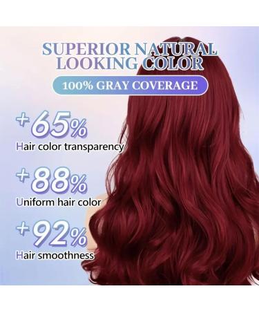 Hair dye Semi-Permanent Hair Colour Glossy Hair Colour Waterproof Long Lasting Natural Hair Colour Natural Looking Glow Fights Grey Hair Shine Hair Colour Colour Lasts Up To 6-10 Washes(mediumbrown) - Buy Online on SooperMarket.com