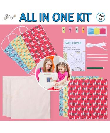 Breathable Fabric Face Mask DIY Kit - Stylish Design Options - Buy Online on SooperMarket.com