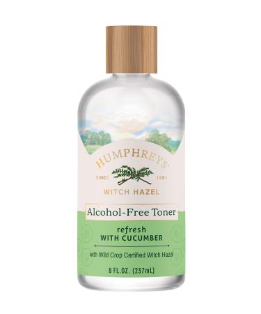 Humphrey's Witch Hazel Alcohol Free Toner with Cucumber Refresh 8 fl oz (236 ml)