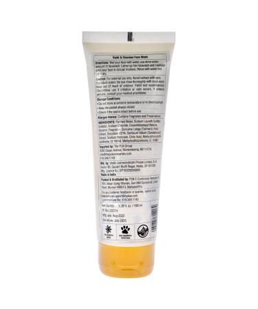 Nykaa Naturals Haldi & Chandan Face Wash - Reduces Scarring Removes Makeup Prevents Breakouts Soothes Sunburn - 3.38 oz International Shipping - Buy Online on SooperMarket.com