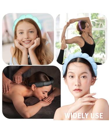Jexine 8 Pcs Cute Spa Headbands for Women - Non Slip Terry Cloth Makeup Hair Band - Buy Online on SooperMarket.com