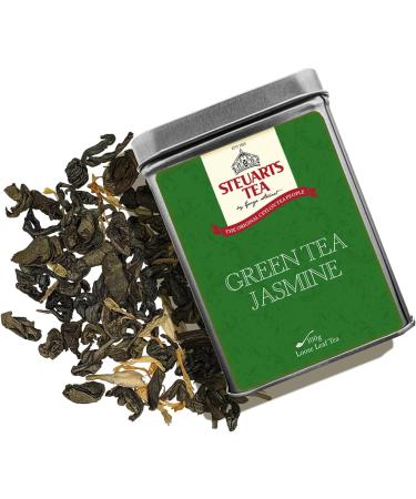 Steuart Tea - Premium Green Tea Jasmine Loose Leaf Tea -100g - Buy Online on SooperMarket.com