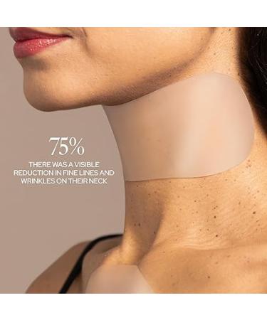 SiO Beauty NeckLift | Overnight Anti-Wrinkle Silicone Patches | Smooth Neck Wrinkles and Fine Lines - Buy Online on SooperMarket.com