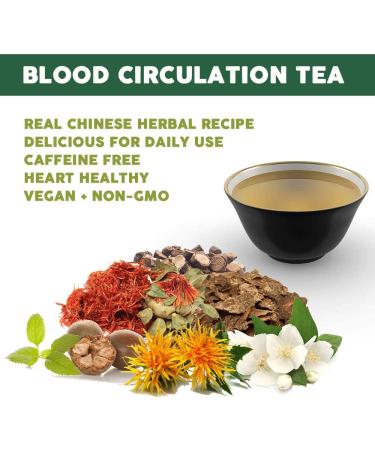 BRAVO TEAS&HERBS Blood Circulation Herbal Tea - Caffeine Free, 20 Count | Natural Wellness - Buy Online on SooperMarket.com