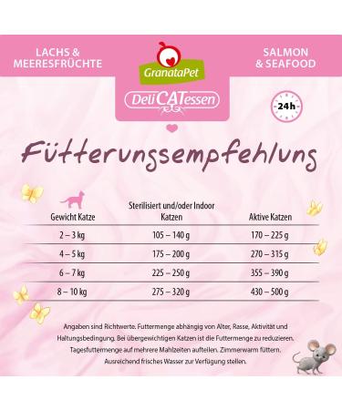 Granapet Delicatessen Salmon & Seafood Cat Food - Grain-Free Sugar-Free Wet Feed for Gourmets (6 x 200g) - Premium International Shipping - Buy Online on SooperMarket.com