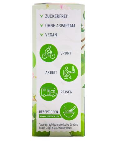 Buy Intick Sugar-Free Instant Drink - Green Apple | Vegan Low-Calorie Vitamin C Infused | 12 x 0.5-1L Pack | Perfect for Water - Buy Online on SooperMarket.com