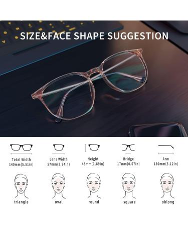 ROCKNIGHT Blue Light Blocking Glasses - Brown Frame for Computer & Phone Use | Reduces Eye Strain & Improves Sleep - Buy Online on SooperMarket.com