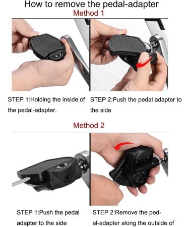 Thinvik Clipless Pedal to Universal Platform Adapters for Shimano SPD-SL System - Road Bike Pedal Conversion - Buy Online on SooperMarket.com