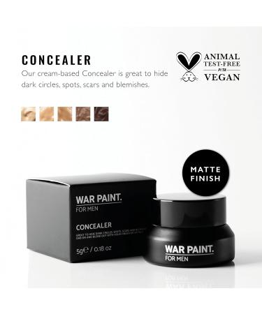 War Paint Concealer for Men (Dark) | 5 Shades Available | Premium Skin Care Solutions - Buy Online on SooperMarket.com