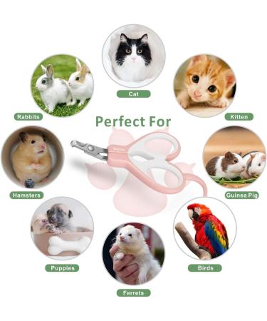 Baytion Pet Nail Clippers: Small Animal Claw Cutters for Cats, Guinea Pigs, Birds, Puppies, Kittens, Gerbils, Hamsters, and Rabbits - Buy Online on SooperMarket.com