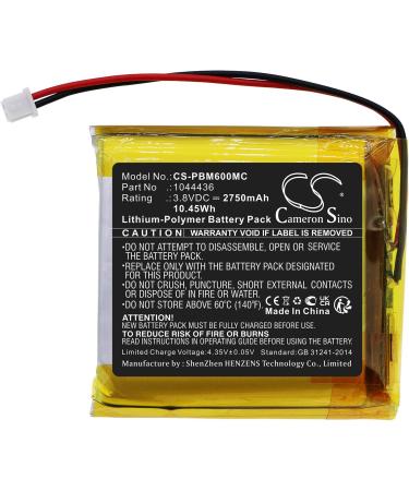Battery Replacement for Pyle PPBCM6 - High-Quality 1044436 Compatible Option | Fast International Shipping - Buy Online on SooperMarket.com