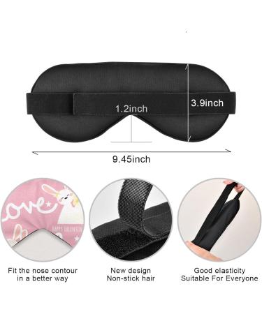 Haskirky Light Blocking Eye Mask - Breathable & Adjustable for Men and Women | Perfect for Travel, Yoga, Meditation, Office | Deep Sleep Mask - Buy Online on SooperMarket.com