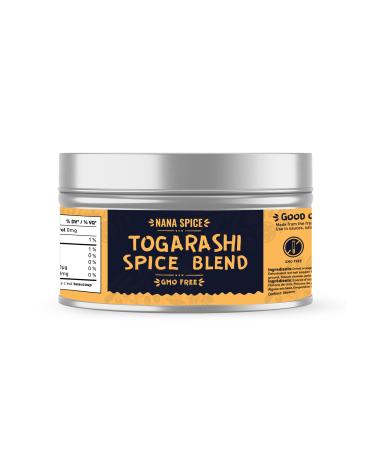 TOGARASHI SPICE BLEND SEASONING BY NANA SPICE | 100 G TIN | HAND GROUNDED FOR RICH AROMA AND FLAVOUR