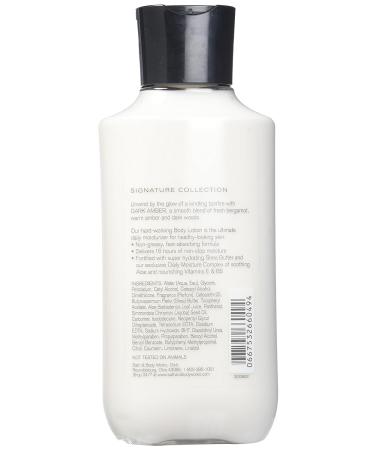 Bath Body Works Dark Amber Body Lotion 8.0 oz | Hydrating Moisturizer - Buy Online on SooperMarket.com
