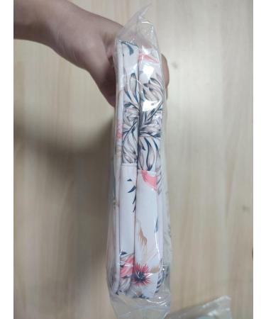 Large Beige Flamingo Toiletry Bag: Full Size Travel Makeup Organizer for Women - Buy Online on SooperMarket.com