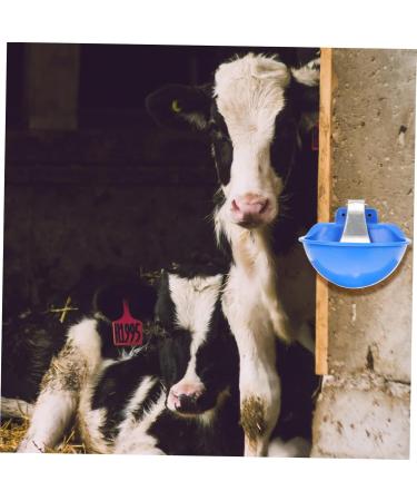 GANAZONO Farm Automatic Drinking Fountain Livestock Animals Waterer Stainless Sink Drinking Cup Large Plastic - Buy Online on SooperMarket.com