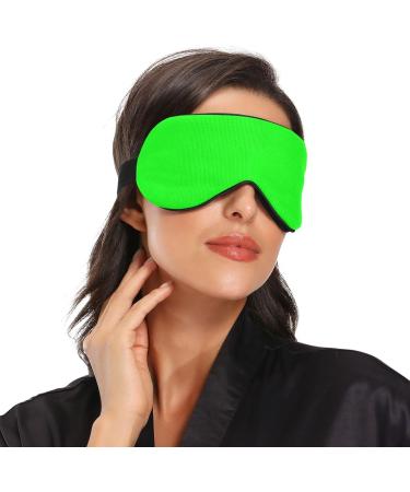 Haskirky Light Blocking Eye Mask for Deep Sleep - Breathable & Adjustable - Ideal for Travel, Yoga, Meditation - Men and Women - Buy Online on SooperMarket.com