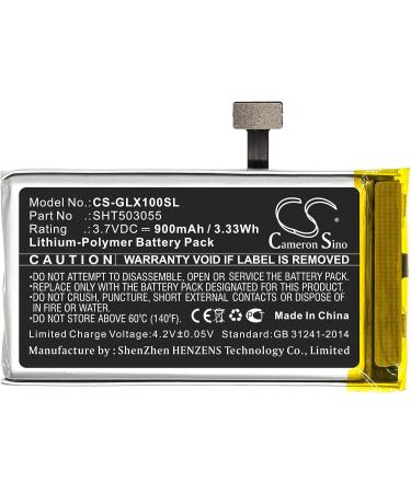 Replacement Battery for Golf Buddy DSC-VTX-100 & VTX | SHT503055 900mAh 3.7V - International Shipping Available - Buy Online on SooperMarket.com